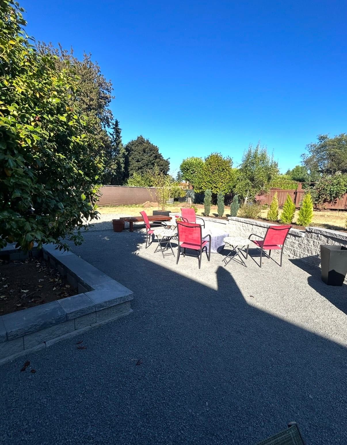 Gallery photos for Sloped Backyard Turned Into a Low-Maintenance Outdoor Living Space: Image #2