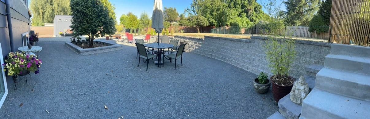 Gallery photos for Sloped Backyard Turned Into a Low-Maintenance Outdoor Living Space: Image #3